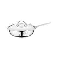 Oms 20 X 5 Cm Tek Kulp Çelik Tava (Kapakli)