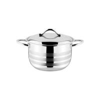 Oms 26 X 16 Cm Çelik Kapak Derin Tencere