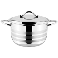 Oms 40X23cm Çelik Kapak Derin Tencere