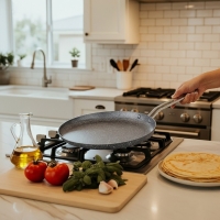 Oms Granit 24 Cm Krep Tava