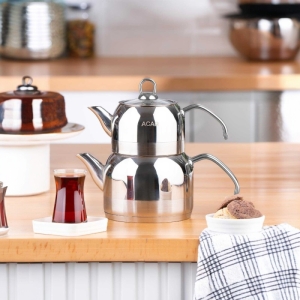 Acar Armin Sade Delux Orta Boy Çaydanlik Takimi