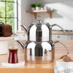 Acar Armin Sade Delux Aile Boy Çaydanlik Takimi