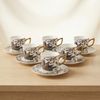 Acar Abigail 6 Li Kahve Fincan Takimi