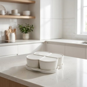 Acar Pure Line 4 Lü Porselen Kahvalti Seti