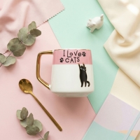 Acar Pasha Cat Kupa 200Ml Pembe