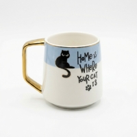 Acar Pasha Cat Kupa 200Ml Mavi