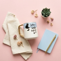 Acar Pasha Cat Kupa 200Ml Mavi