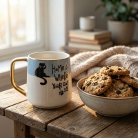 Acar Pasha Cat Kupa 200Ml Mavi