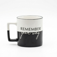 Acar Ruby Kupa 350Ml White&Siyah