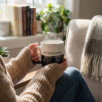 Acar Ruby Kupa 350Ml White&Siyah