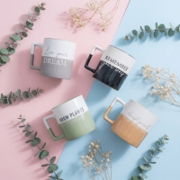 Acar Ruby Kupa 350Ml White&Siyah