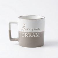 Acar Ruby Kupa 350Ml White&Gri