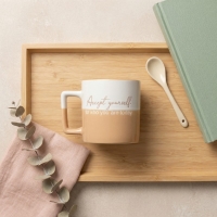 Acar Ruby Kupa 350Ml White&Cappuccino