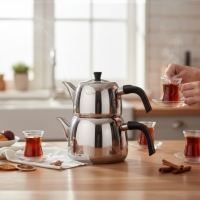 Acar Alvez Orta Boy Çaydanlik Takimi