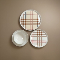 Pink&More 24 Prç 6 Kislilik Ekose Yemek Takimi