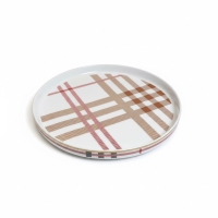 Pink&More 24 Prç 6 Kislilik Ekose Yemek Takimi