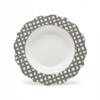 Pink&More Black Mesh 6 Kslk.24 Prç Yemek Takimi