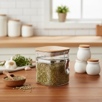 Arow Jacke Kilitli Cam Kavanoz 900Ml