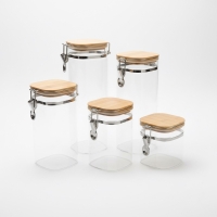 Arow Jacke Kilitli Cam Kavanoz 1350Ml