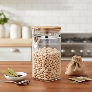 Arow Jacke Kilitli Cam Kavanoz 1750Ml