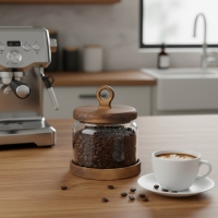 Arow Nora Akasya Cam Kavanoz 750Ml