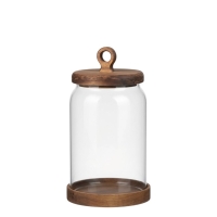 Arow Nora Akasya Cam Kavanoz 1250Ml