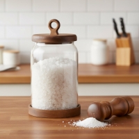 Arow Nora Akasya Cam Kavanoz 1250Ml