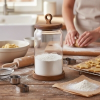 Arow Nora Akasya Cam Kavanoz 1850Ml