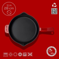 Lava Yuvarlak Kizartma Tavasi 28 Cm