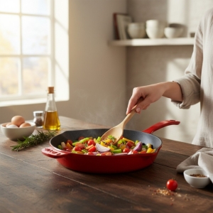 Lava Yuvarlak Kizartma Tavasi 28 Cm