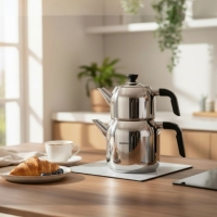 Korkmaz Kappa Orta Boy Çaydanlik Takimi A078-01