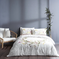 Özdilek Jardin De Flor Beyaz Çift Kisilik Nevresim Takimi