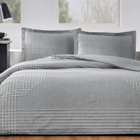 Özdilek Unique Gri Çift Kisilik Nevresim Takimi