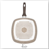 Falez Creamy Granitec 28 Cm Kare Grill Tava Cre3013