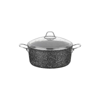 Falez Black Line 22 Cm Granit Tencere 3004