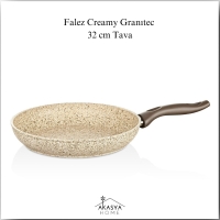 Falez Creamy Granitec 32 Cm Tava Cre3035