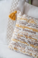 Çift Kişilik Beetle Bej Yatak Örtüsü Nevresim Seti