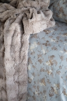 Çift Kişilik Briella Vizon Yatak Örtülü Nevresim Set