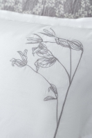 Çift Kişilik Crown Gray Timeless Yatak Örtüsü Nevresim Prime Set