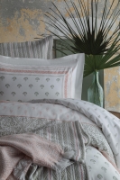 Çift Kişilik Florantine Adaçayı Timeless Nevresim Yatak Örtüsü