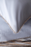 Çift Kişilik Lizbon Gri Yatak Örtülü Nevresimli Set