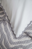 Çift Kişilik Londa Gri Timeless Yatak Örtüsü Nevresim Prime Set