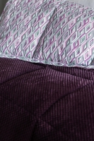 Çift Kişilik Lowel Mürdüm Uyku Seti