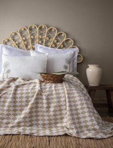 Çift Kişilik Morocco Yatak Örtüsü Takımı