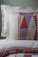 ÇİFT KİŞİLİK NEVRESİM TAKIMI MARIEL RED - NEVRESIM