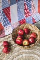 ÇİFT KİŞİLİK NEVRESİM TAKIMI MARIEL RED - NEVRESIM