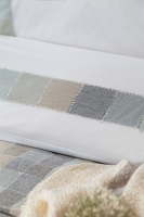 Çift Kişilik Piazza İndigo Timeless Yatak Örtüsü Nevresim Prime Set