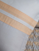 Çift Kişilik Pisagor Bej Timeless Yatak Örtüsü Nevresim Prime Set