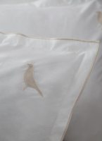 Çift Kişilik Pure Bej Nakışlı Lüks Pike Seti