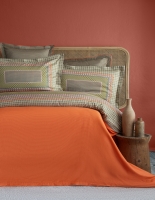 Çift Kişilik Regina Orange Elegance Saten Nevresim Takımı